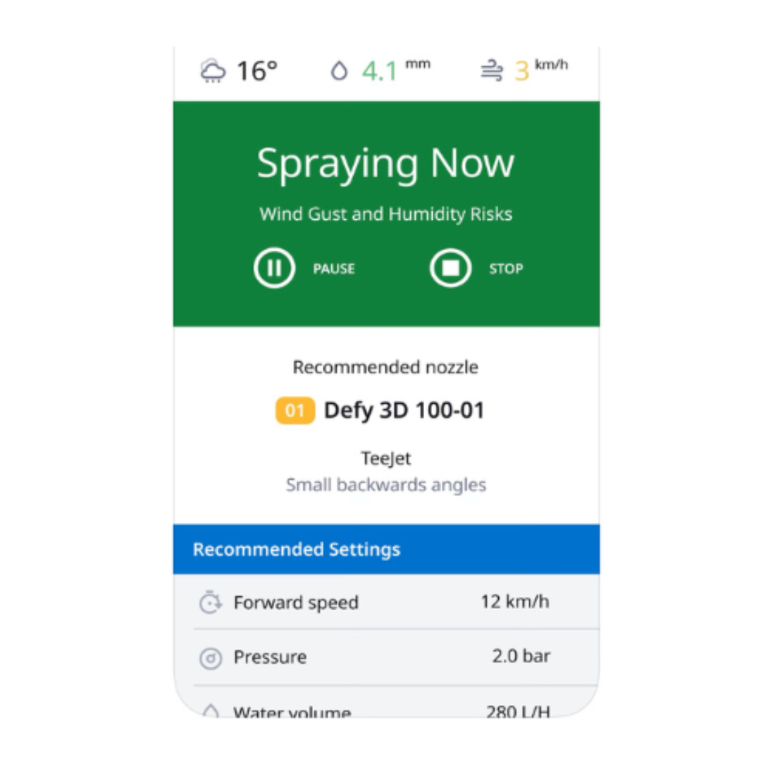 Spray Assist App